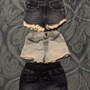 Toddler jean shorts